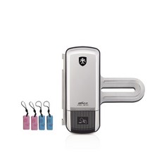 에버넷 글라스크롬 10S 단문형 도어락 + 카드키 4p, GLASS KLOM 10S