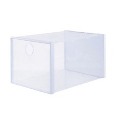 鞋子整理收納盒 透明 S, 1個