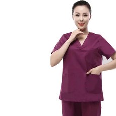 女款短袖醫院制服組