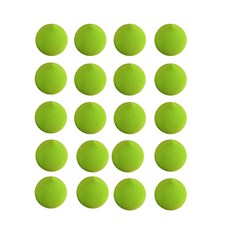 地線貓咪玩具球室內高爾夫練習球, 20個, 04綠色