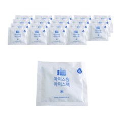 ICEONE 100% 水冰袋成品 10 x 18 cm, 20個, 1件