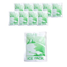 ICEONE 成品無紡布凝膠冰袋 12 x 17cm, 10入, 1入