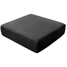 彈力柔軟彩色鬆緊帶沙發套, 黑色的