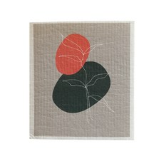 ALLHIGH 印花設計抹布 03 草地線條, 1個