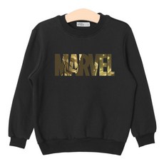 nykids Marvel 兒童刷毛大學T P104