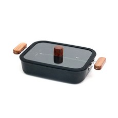 Kitchen-Art FORT長方形火鍋, 28*22cm, 混色