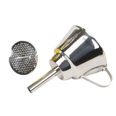 bella cuisine 350ml 不鏽鋼漏斗 + 過濾網, 單一顏色, 1套