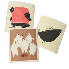 brwd 魔法纖維素潔淨藝術廚房紙巾3件組, 1套