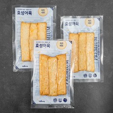 효성어묵 치즈네모, 150g, 3개