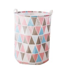 All-high 亞麻洗衣籃, 03 彩色三角, 1個