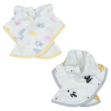 nawanis 兒童紗布圍兜2件組