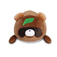 Many A Little COCO 蓬鬆抱枕 浣熊, 混合色, 1個, 13cm