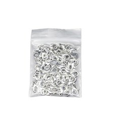 龍蝦扣 EE_02_01, 銀, 100個