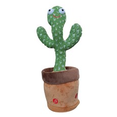 模仿說話跳舞的仙人掌玩具, 混色, 30厘米