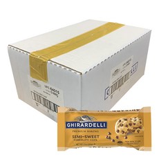 GHIRARDELLI 鷹牌 半甜巧克力豆餅乾, 12包, 340g