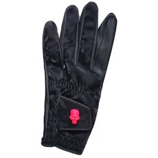 MISTAR 골프 형광 해골 골프장갑 MISTAR13, 블랙형광핑크