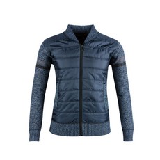 Luxgolf Benest 男士加厚針織全拉鍊套頭衫 NBE1W801