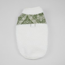 디자인사노 강아지 양털 디링조끼, 그린, 1개