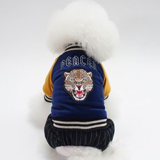 我家狗狗誰都別惹 老虎連身衣, 海軍藍, 1個