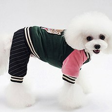 우리 강아지 아무도 못건드려 타이거 올인원, 그린, 1개