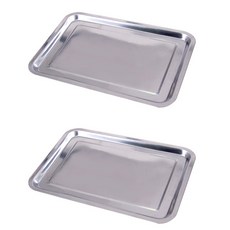 不銹鋼托盤, 2個