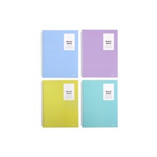 lifin 線圈筆記本 4入組, 隨機發貨, 1套