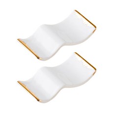 Life Lab北歐陶瓷筷勺架筷子湯匙架, 白色的, 2個