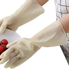 Life Lab乳膠手套M雙手組, 黃色的, 3套, 中( M)