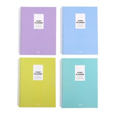 lifin 線圈筆記本 4入組, 隨機發貨