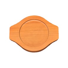 木製隔熱墊, 單色, 1個