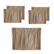 彩色愛心拉線 700入, 5個, 棕色