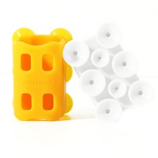 Aquaduo 矽膠吸盤高端型2件套, 1套