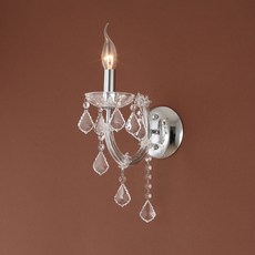 雛菊壁燈, 鍍鉻