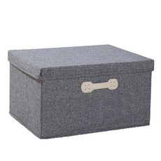 올하이 대형 접이식 보관 박스, 02회색, 60L, 1개