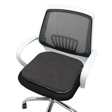 DAEHAN 商城 便攜式3段溫控遙控USB單人溫熱發熱坐墊 DH-HEAT, 素色黑色, 40 x 40 cm