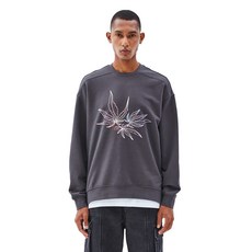 Ilcorso Overfit 楓木藝術圖案衛衣