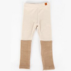 BABYBLEE 兒童刷毛拼色內搭褲