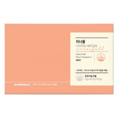 지엠팜 이너풀 다이어트 비타민씨 레몬맛 90p, 1박스, 270g