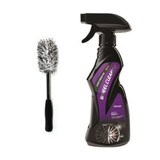 Carup 輪轂清潔劑400ml+輪刷30.48cm套組, 1套