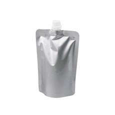 飲料防漏壓嘴袋 銀箔 中 400ml, 50個