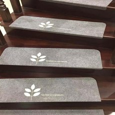 Itemtrade 免膠防滑墊 L型, 06 灰色幸運草, 1個