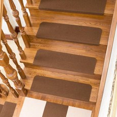 Itemtrade 무접착 미끄럼방지 매트, 17 브라운 단색, 1개