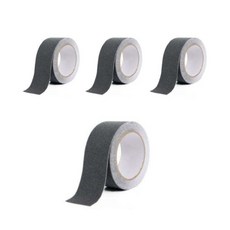 Bropec防滑階梯防滑膠帶, 4個, 灰色的
