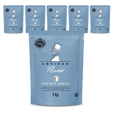 아티장 강력 소프트 밀가루, 2kg, 6개