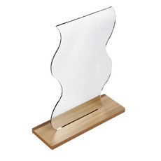 주앙오브제 세아 탁상용 거울 25 x 15.7 cm, 04 물결