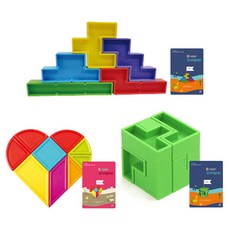 3 件拼圖套組, E集, 3人