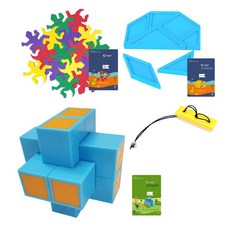 3 件拼圖套組, 一套, 3人