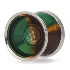 신우사 젠플러스 요요 SW070, 그린 + 브라운, 1개