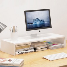 Billy's House簡約螢幕支架, 白色的