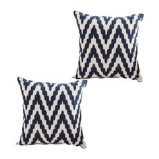 라플렌느 모던 심플 코튼 등받이 쿠션커버 2p